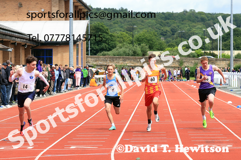 Sprints, 2026 Northern Schools Inter Counties, Wentworth, Hexham. Photo: David T. Hewitson/Sports for All Pics